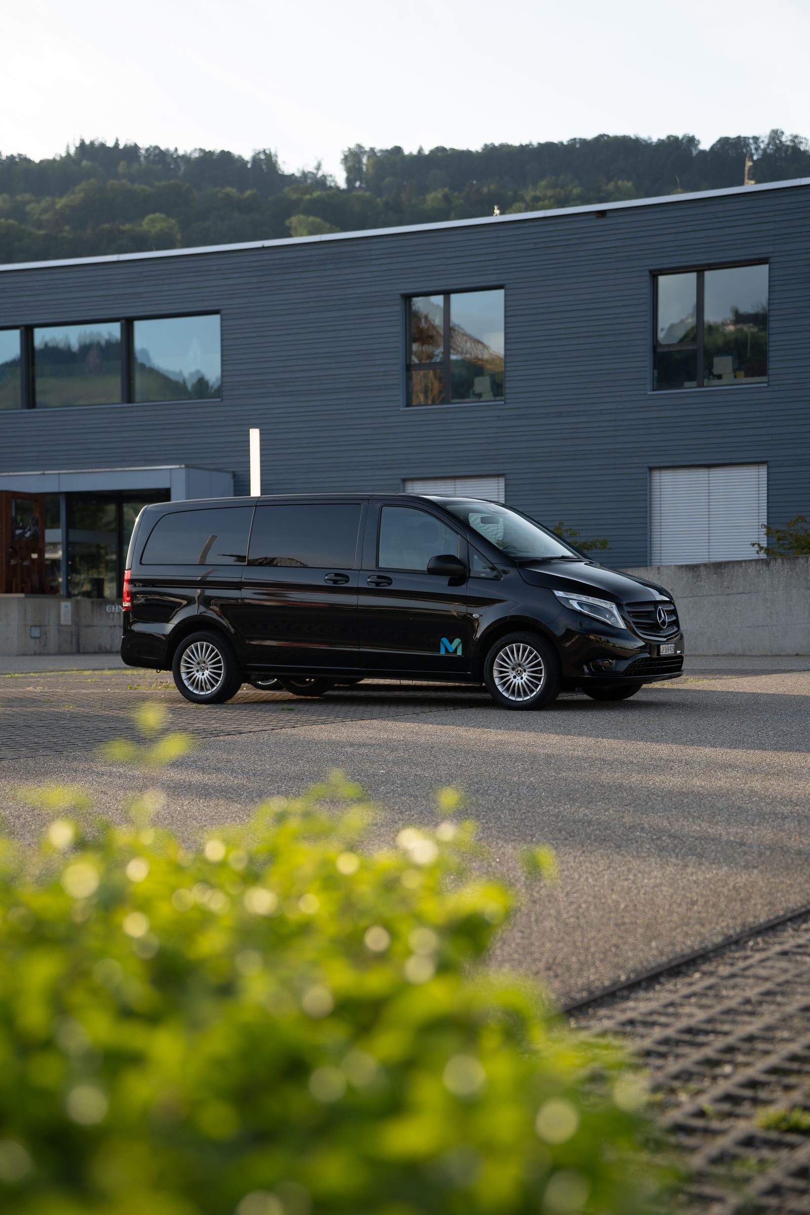 Mercedes Vito von Malters Mobility, Seitenansicht